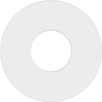 Biely kruh s dierou uprostred, podobný CD alebo rolke lepiacej pásky. Žiadne ďalšie detaily nie sú viditeľné.