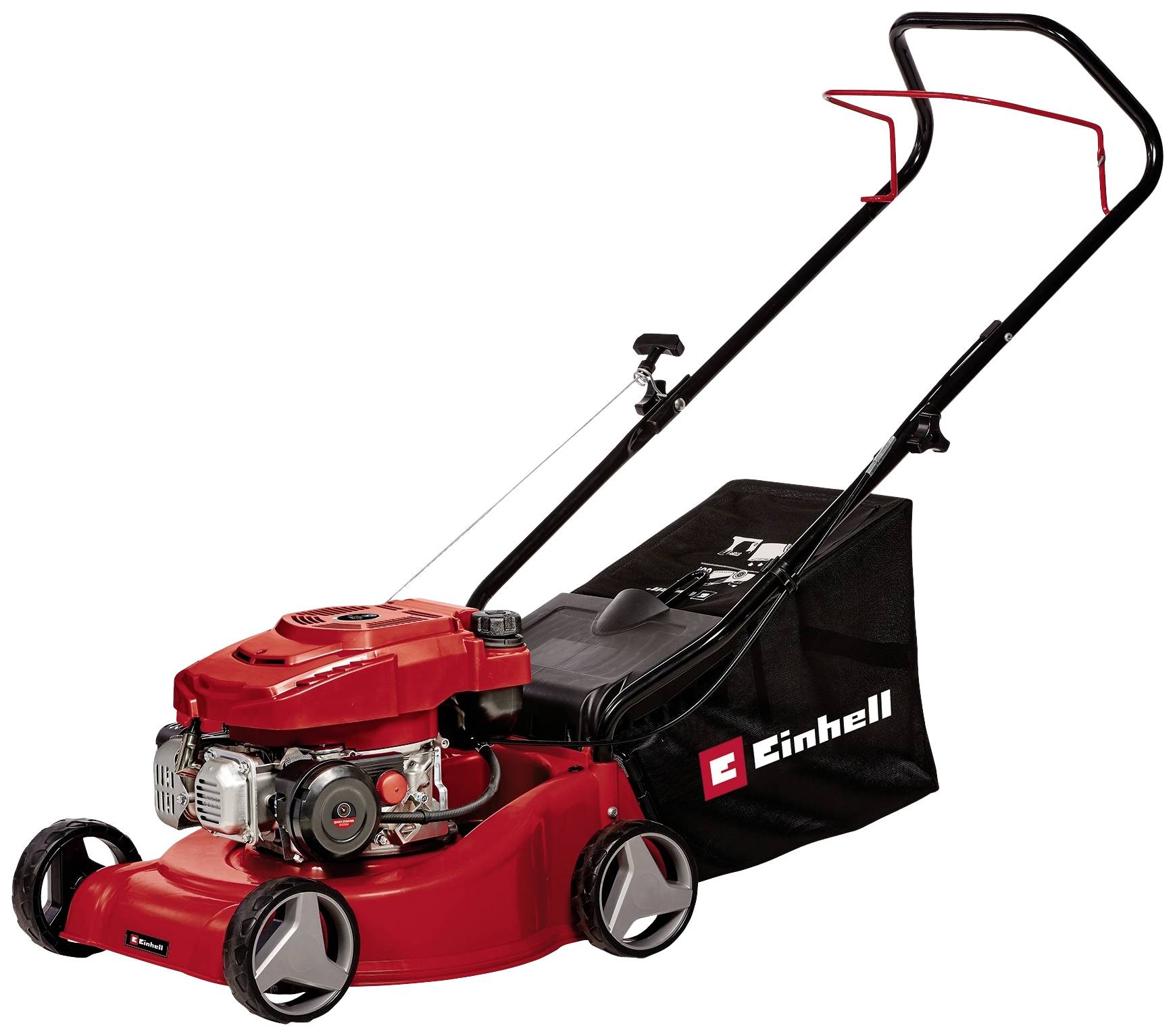 Einhell GC-PM 40/2 Benzina o Miscela Tagliaerba Impugnatura morbida, manico regolabile in altezza ripiegabile, con regolazione dellaltezza di taglio 2