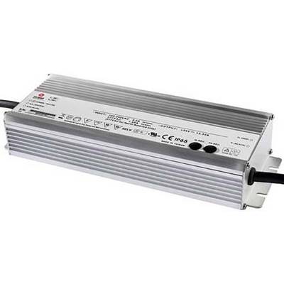 Sivé pravouhlé elektronické zariadenie s pripojovacie káblami, pravdepodobne transformátor alebo napájací zdroj.