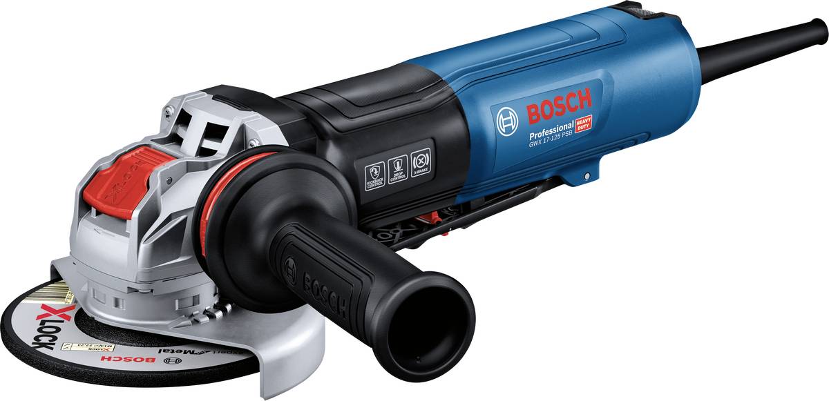 Bosch Professional GWX 17-125 PSB 06017D3700 Vinkelslip 125 mm 1700 W 230 V