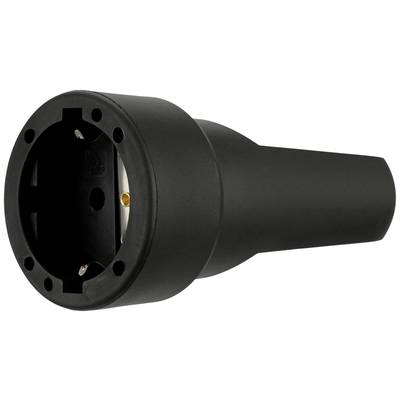 REV 0512150555 prepojka SchuKo guma 250 V čierna IP20