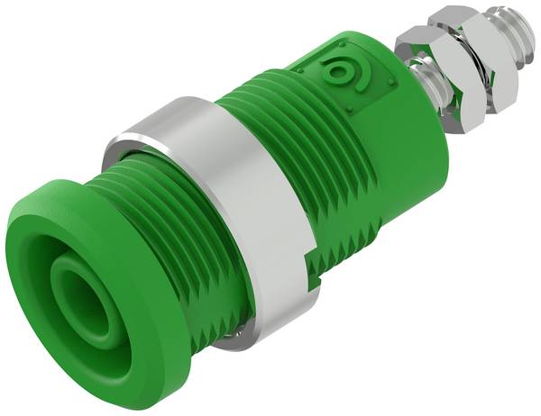 Electro PJP 3265-C-CD1-V bezpečnostna laboratórna zásuvka   zelená 1 ks