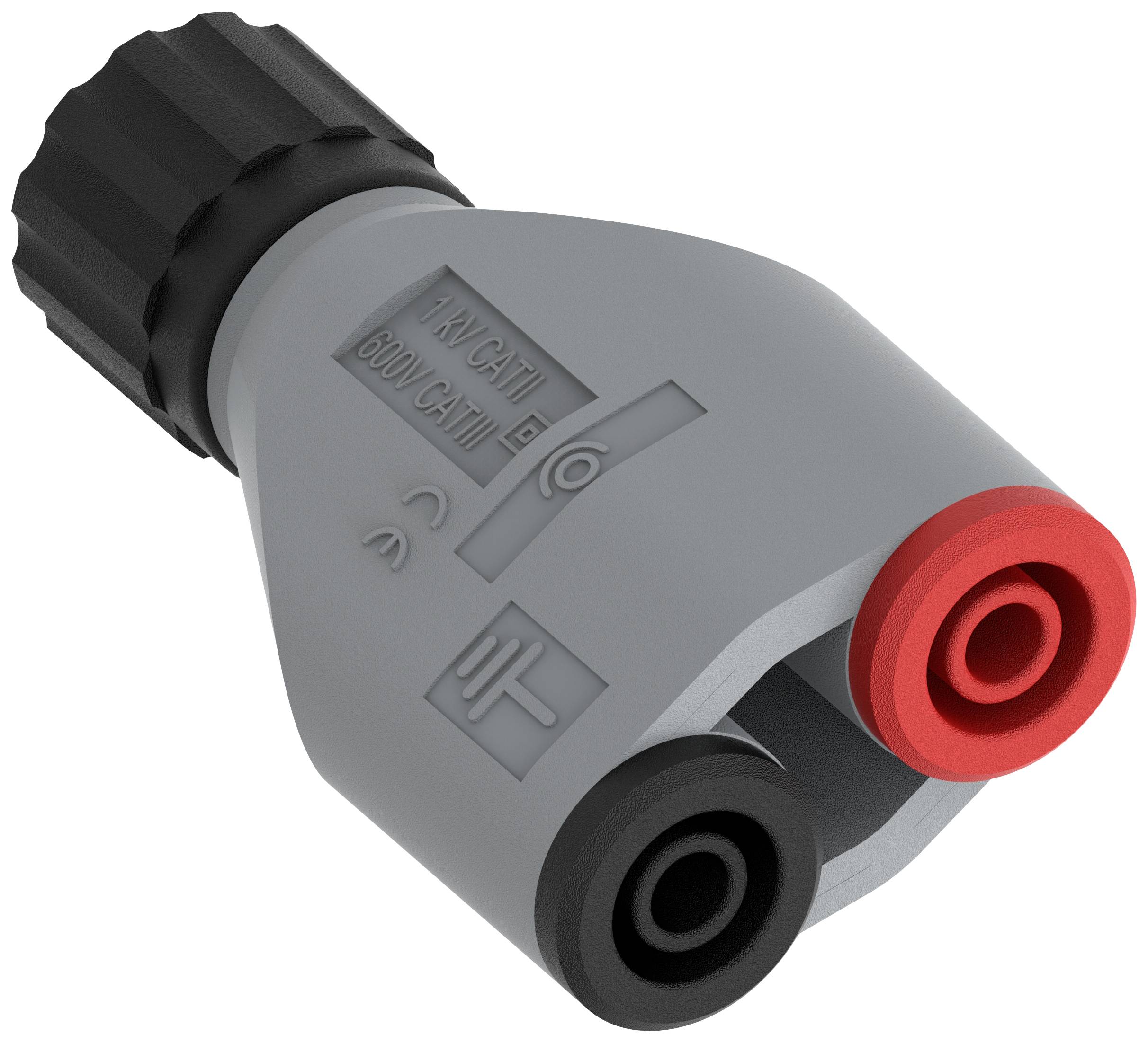 Electro PJP 7043-IEC-CD1 Adattatore per misurazioni Spina BNC - Presa 4 mm