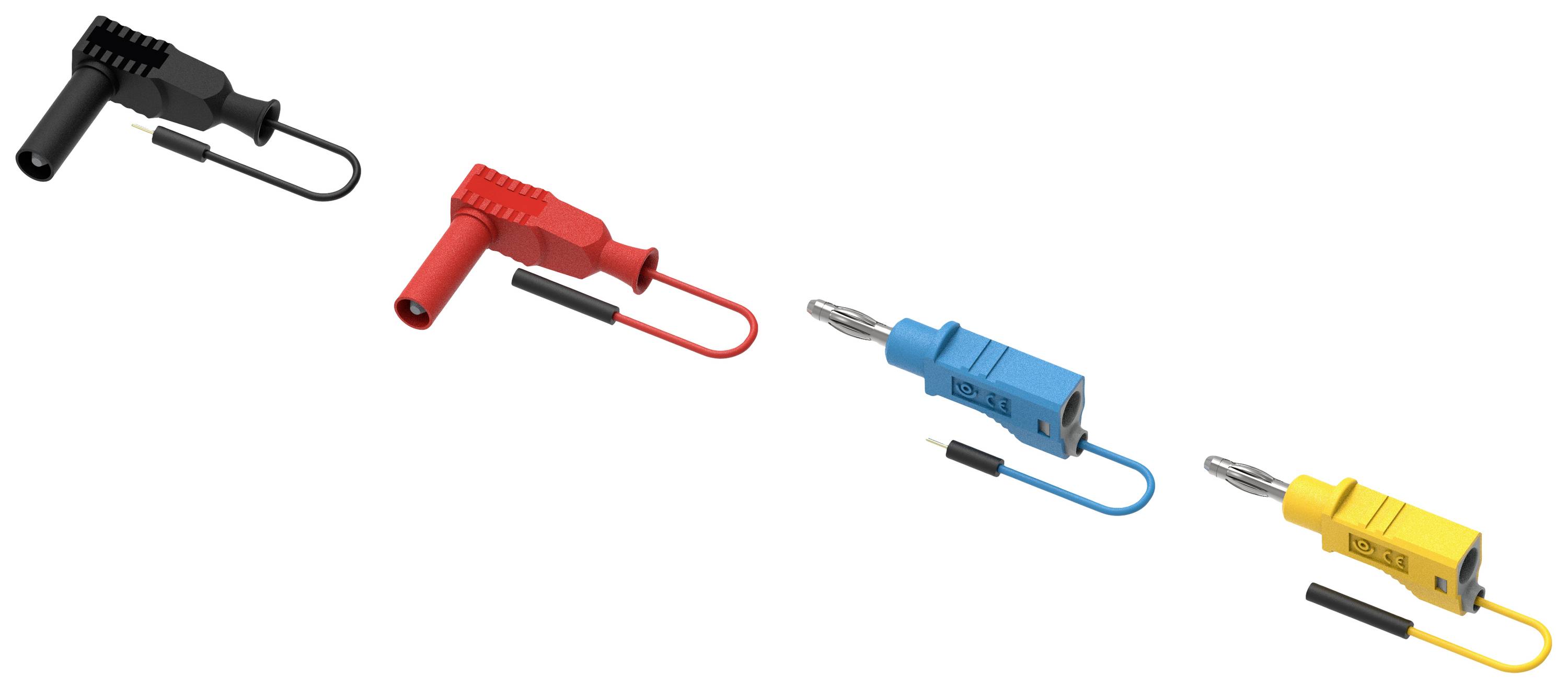 Electro PJP 209078F/2410-CD1-50R Cavo di misura Rosso 1 pz.