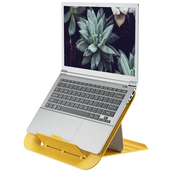 Leitz Cosy Laptopstativ – Ergonomisk Design, Høydejusterbart (Ltz64260019, Varm Gul, 1 Eske) Varm gul 3