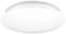 Biela, okrúhla LED stropná lampa s jednoduchým dizajnom a nízkym profilom, ideálna do moderných obytných priestorov.