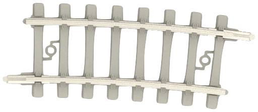 MiniTrix N  rails T14519 Betonnen dwarsliggers, Gebogen 7.5 &deg; 10 stuk(s)