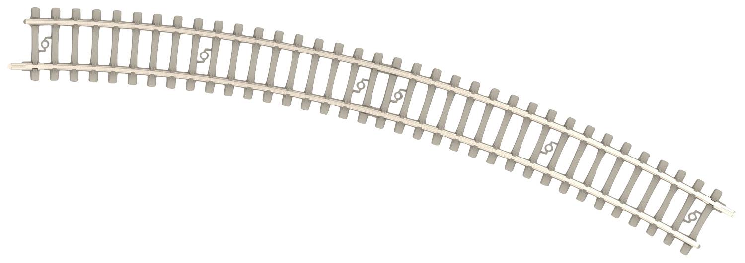 MiniTrix N  rails T14520 Betonnen dwarsliggers, Gebogen 30 &deg; 10 stuk(s)