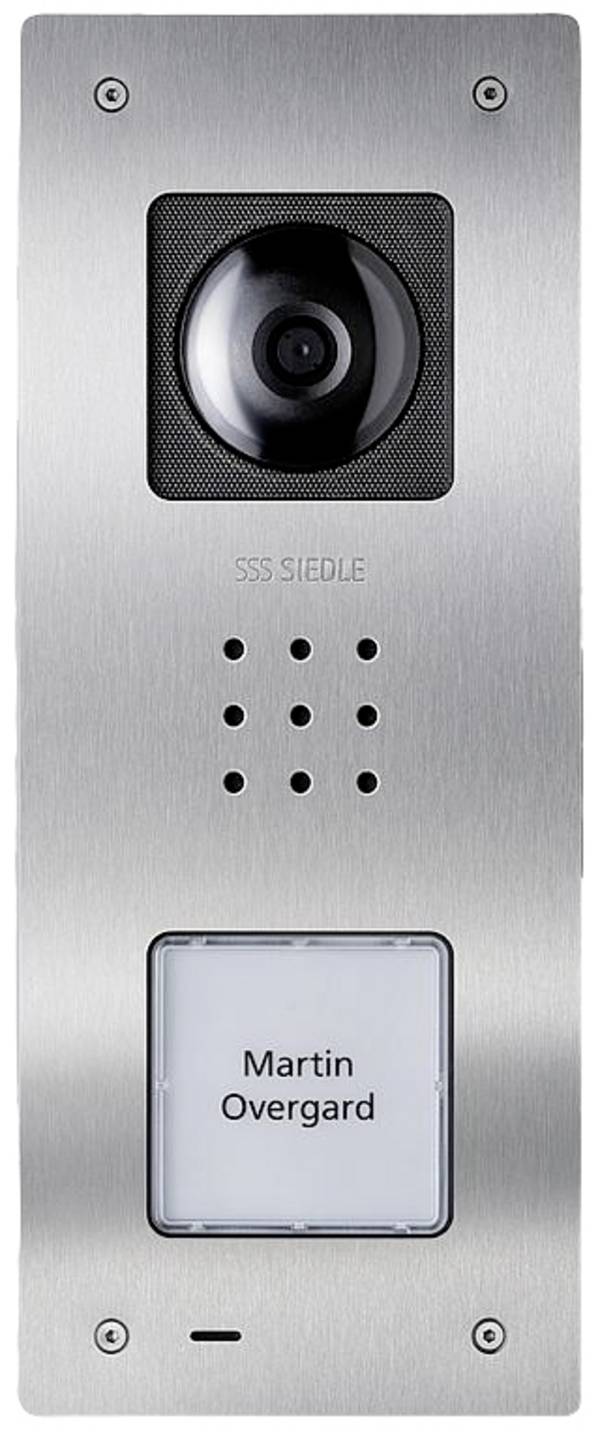 Siedle CVU 850-1-01 E káblový domovej telefón modul pre domáce telefóny, strieborná, 210009487-01
