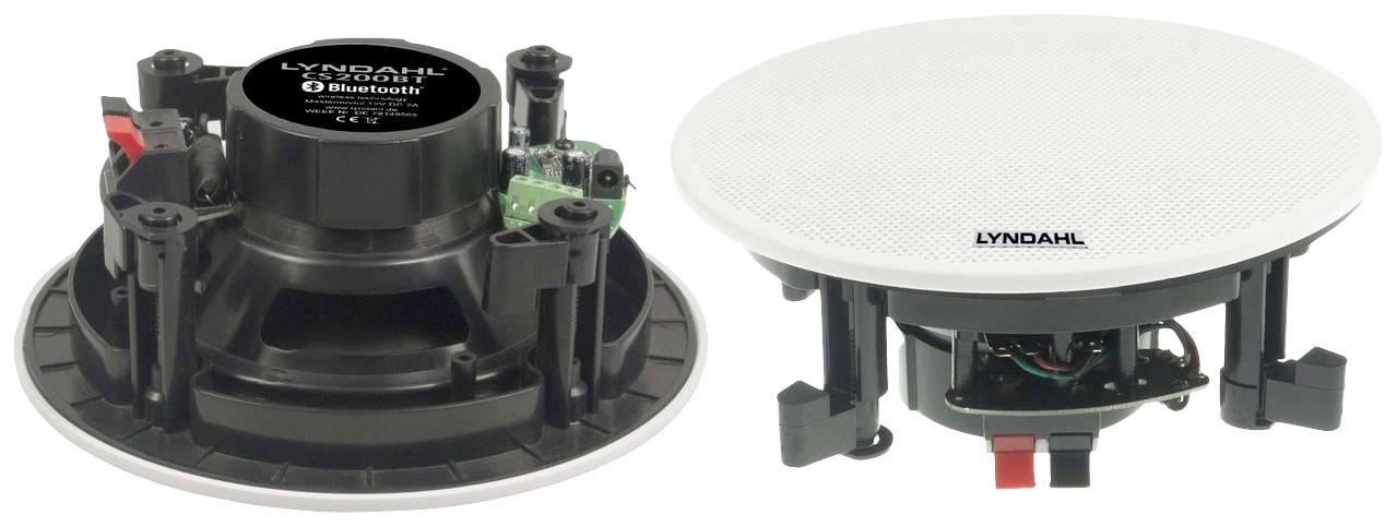 Lyndahl 2202LYNCS20BT Altoparlante coassiale da incasso a 2 vie 8 Ω Bianco 1 pz.