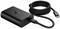 Externý adaptér s USB-C portom a káblom, vhodný na prepojenie zariadení pre prenos dát alebo napájanie.
