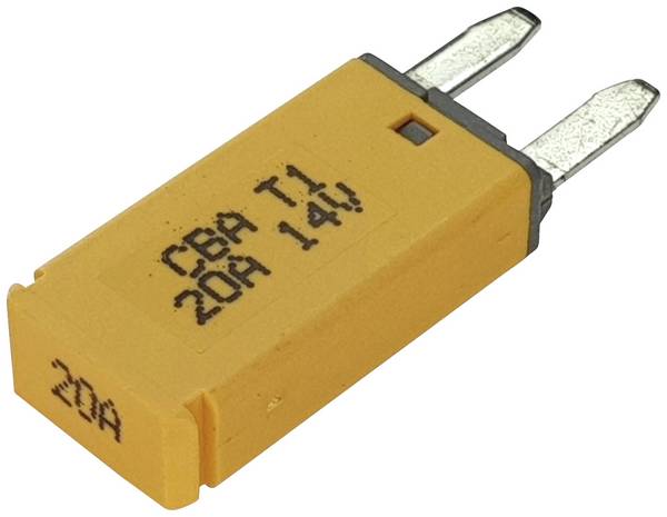 HansorCBA1-2014 automatická plochá poistka, 14 V, 20 A, 1 ks