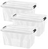 Siena HOME úložný box Anzio priehľadná 14 l (š x v x h) 38.5 x 18.5 x 25.4 cm 3 ks