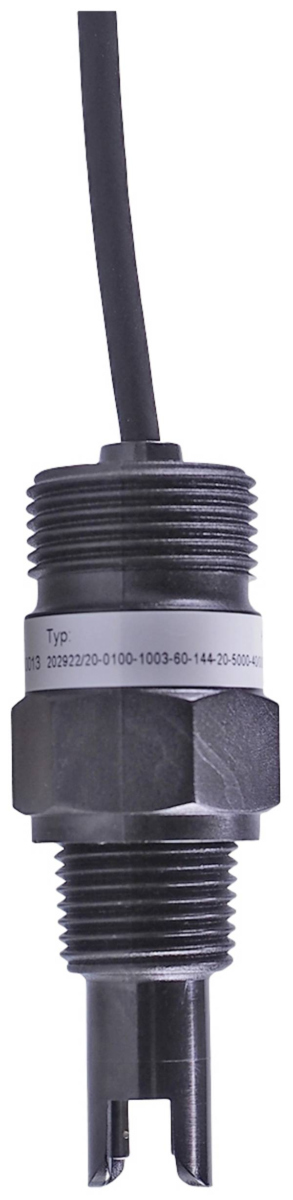 Jumo Vodivý 2-elektródový senzor vodivosti, 0,1...5000 uS/cm, Pt100,1/2-14NPT, 00437647, N/A, 1 ks