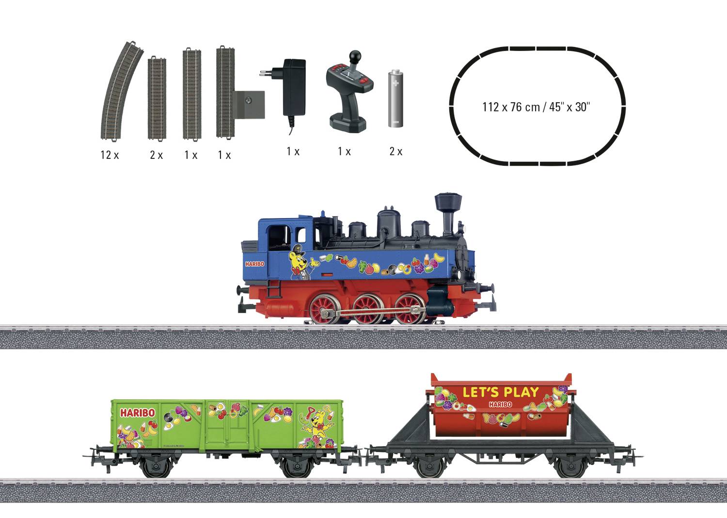 Märklin Start up 29132 Kit de démarrage H0 Haribo Zug 2