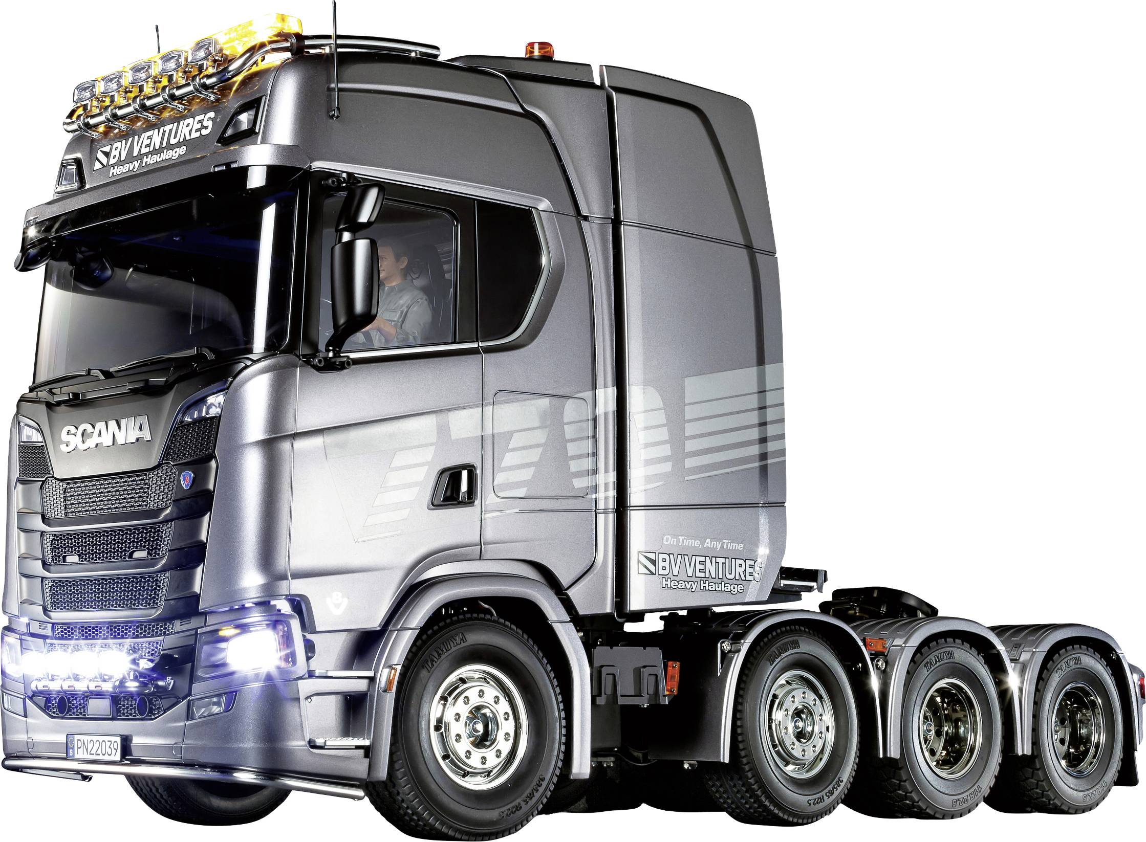 Camion modello Tamiya 56371-600 1:14 RC Scania 770 S 8x4/4 1:14 Elettrica In kit da costruire