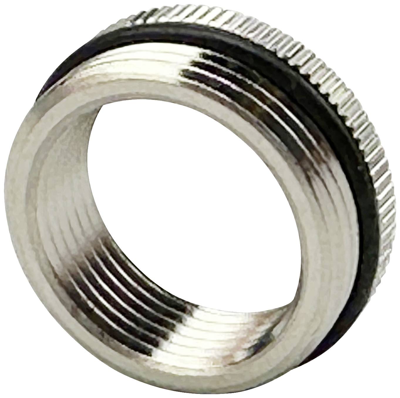 TRU COMPONENTS TC-11032916 REM25-M20 Riduzione pressacavo M25 M20 Ottone nichelato 1 pz.