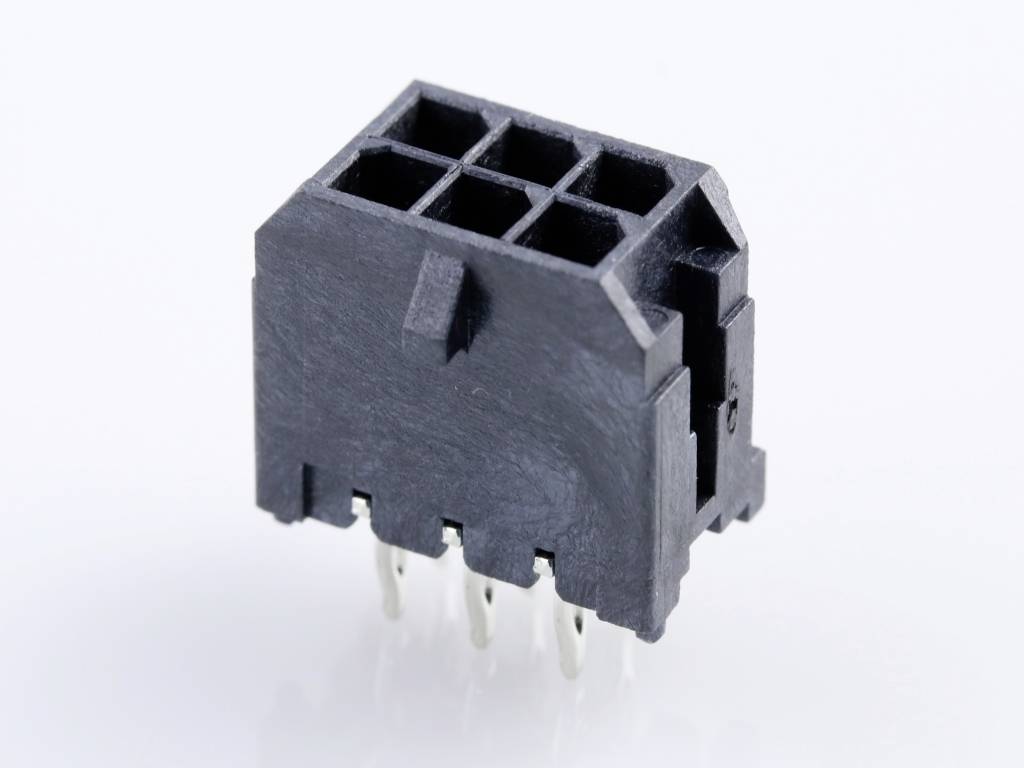 Molex vstavaná pinová lišta (štandardná) Počet pólov 6 449140601 1 ks Tray