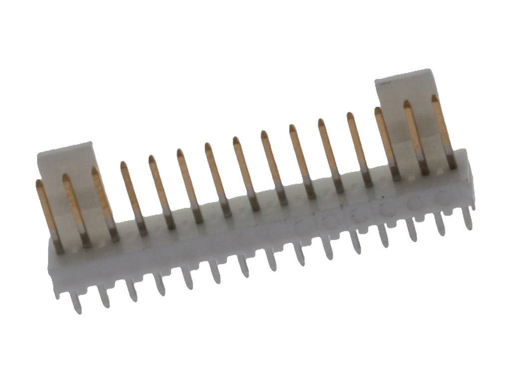 Molex pinová lišta (štandardná) Počet pólov 15 Raster (rozteč): 2.54 mm 22292151 1 ks Bulk