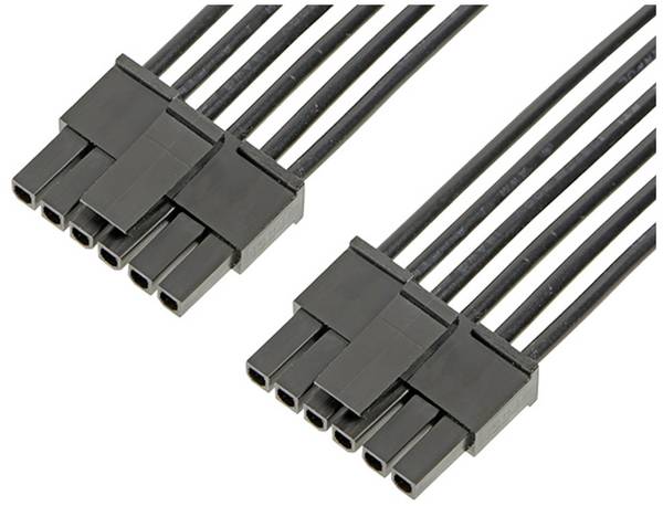 Molex zásuvkové púzdro na kábel Počet pólov 6 2147501063 1 ks