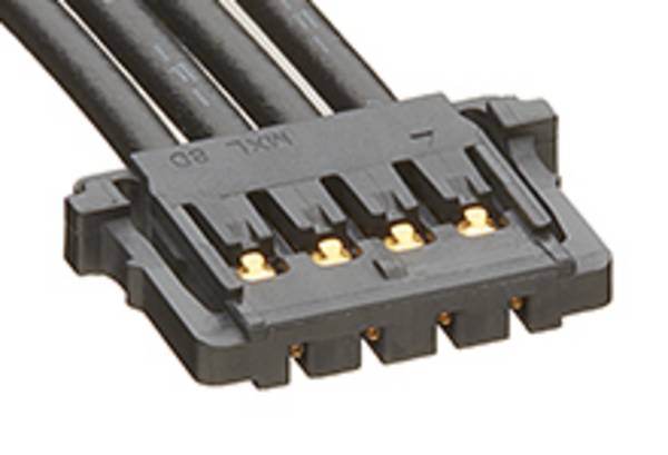 Molex zásuvkové púzdro na kábel  Počet pólov 4 Raster (rozteč): 1.50 mm 151320400 1 ks Piece