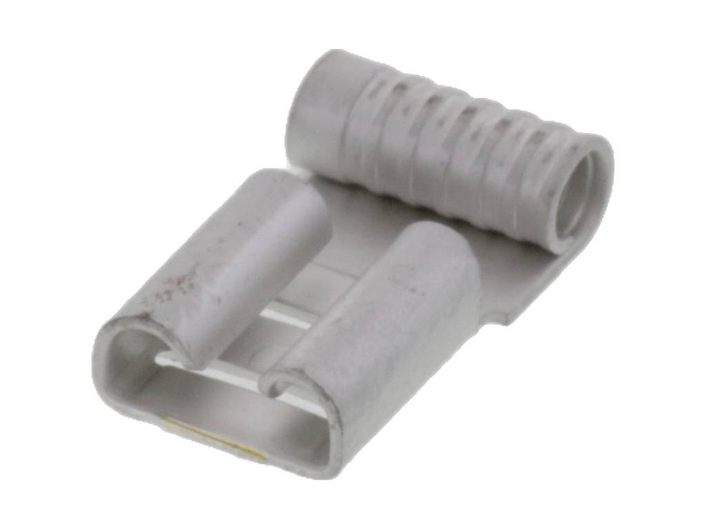 Molex 190080024 Fladstik-kabelsko Stikbredde: 6.35 mm Stiktykkelse: 0.81 mm 1 stk Bulk