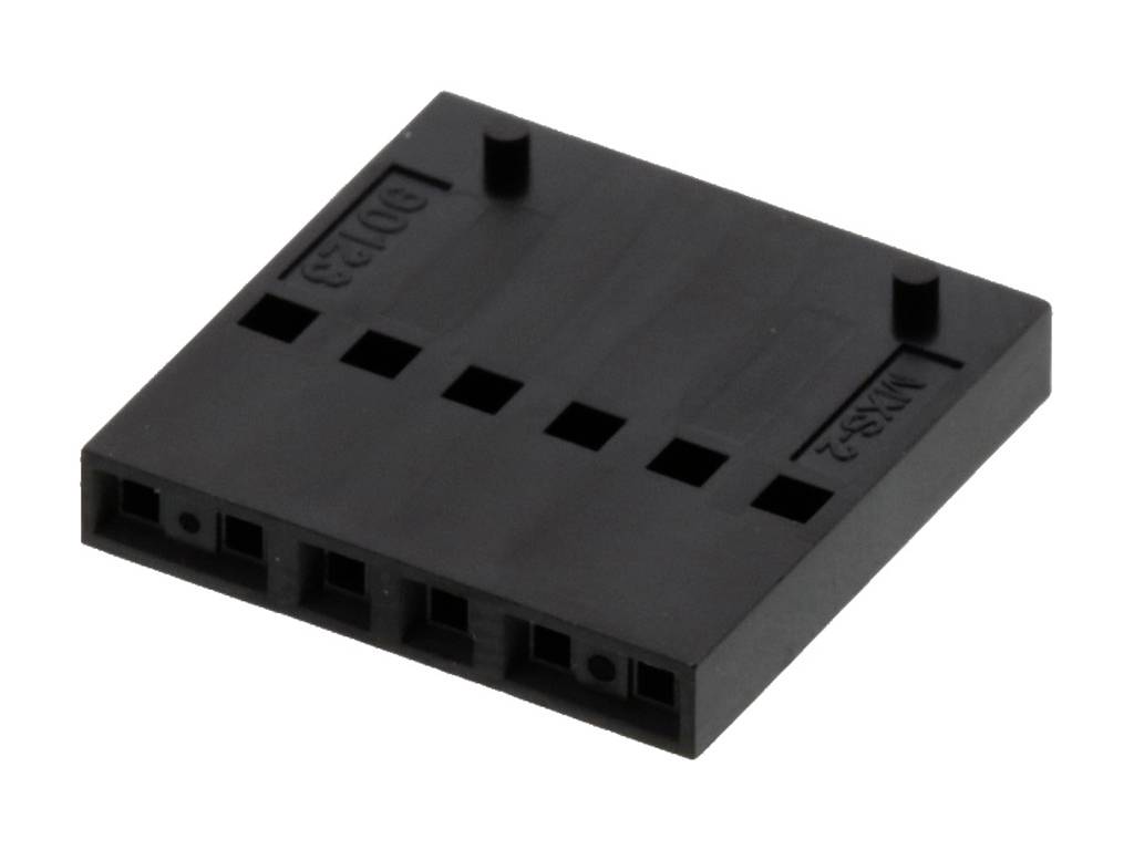 Molex zásuvkové púzdro na kábel Počet pólov 6 Raster (rozteč): 2.54 mm 901230106 1 ks Bulk