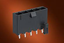 Molex Indbygningsbøsningsliste (standard) Samlet antal poler 5 Rastermål: 4.20 mm 50362452 1 stk Tray