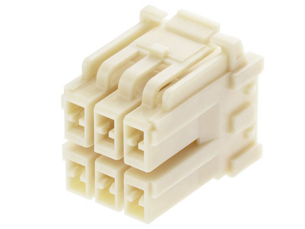 Molex Tilslutningskabinet-kabel Samlet antal poler 6 Rastermål: 3.30 mm 2122092060 1 stk Bulk