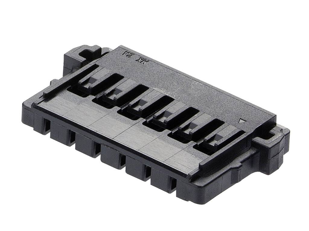 Molex Tilslutningskabinet-kabel Samlet antal poler 6 Rastermål: 2.00 mm 2053410206 1 stk Bulk