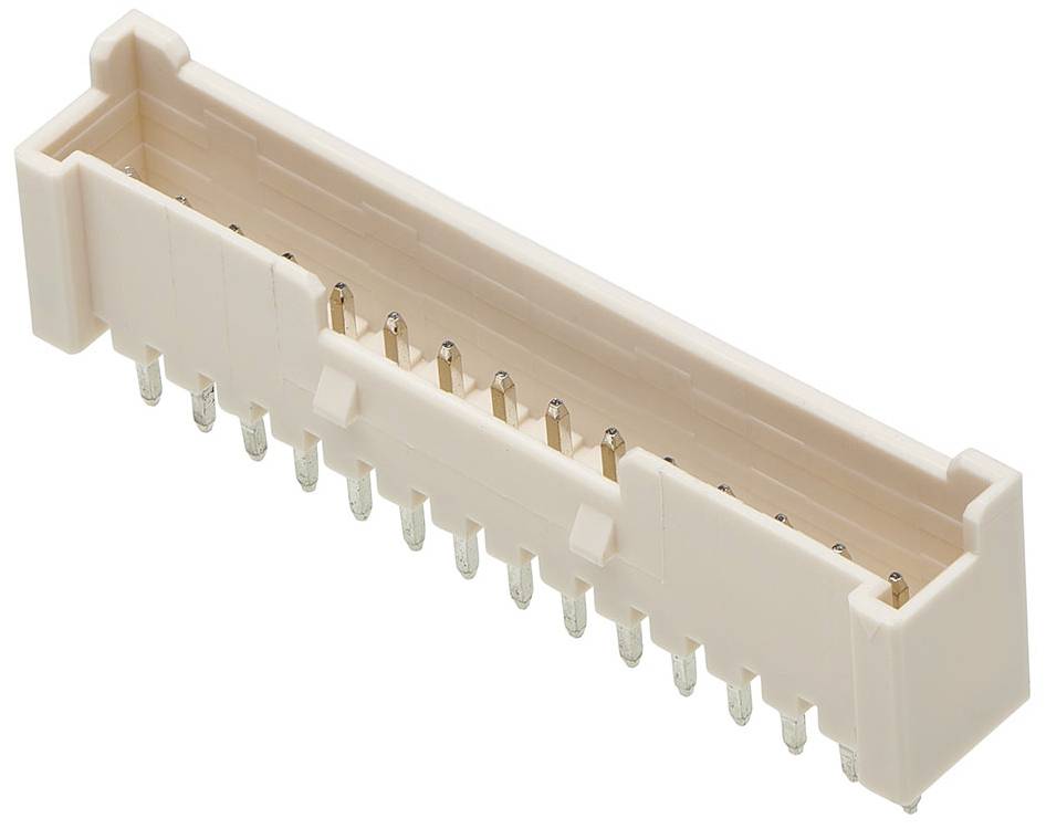 Molex Indbygningsstiftliste (standard) Samlet antal poler 11 Rastermål: 2.00 mm 353621150 1 stk Bulk