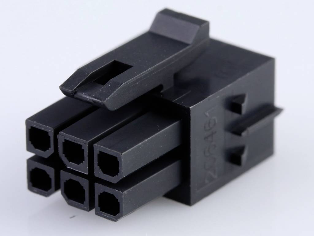 Molex 2064610600 Female behuizing (kabel) Totaal aantal polen: 6 Inhoud: 1 stuk(s) Bag