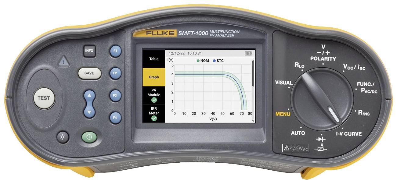 Fluke FLK-SMFT-1000/PRO Analizzatore di potenza PV