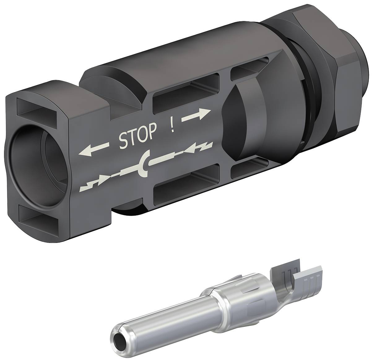 32.0077P0001-UR PV-ADSP4-S2/2,5 Nero Stäubli Contenuto: 1 pz.