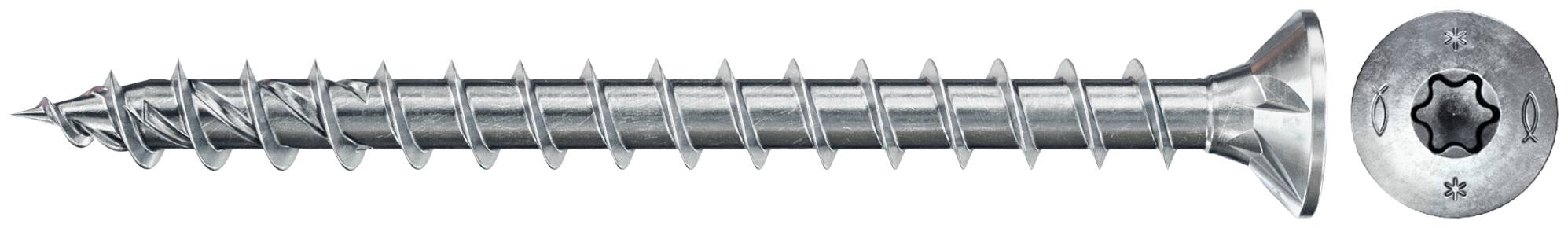 Fischer FixTainer PowerFast II TX VG 562273 sada skrutiek do drevotriesky ocel glavanizované zinkom 1 sada-2