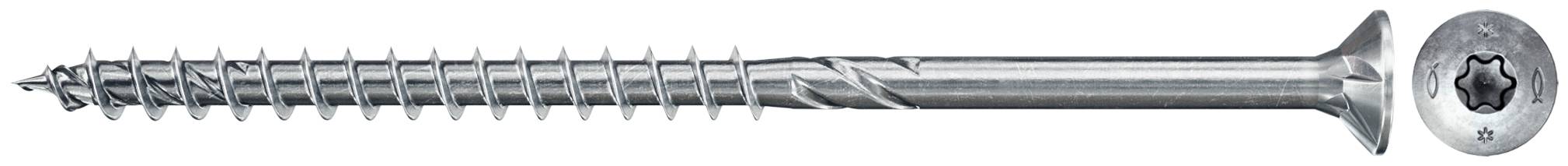 Fischer Meisterbox PowerFast II SK TG / VG TX 562929 sada skrutiek do drevotriesky ocel glavanizované zinkom 1 sada-4