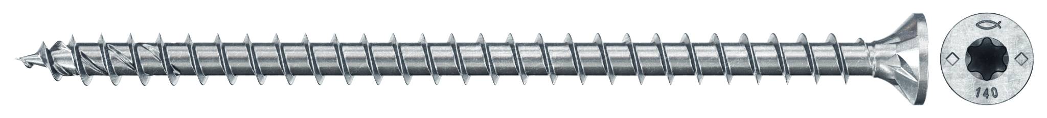 Fischer FPF II CTF 8,0 x 160 BC 50 562933 skrutka do dreva 8 mm 160 mm TX ocel glavanizované zinkom 50 ks-1