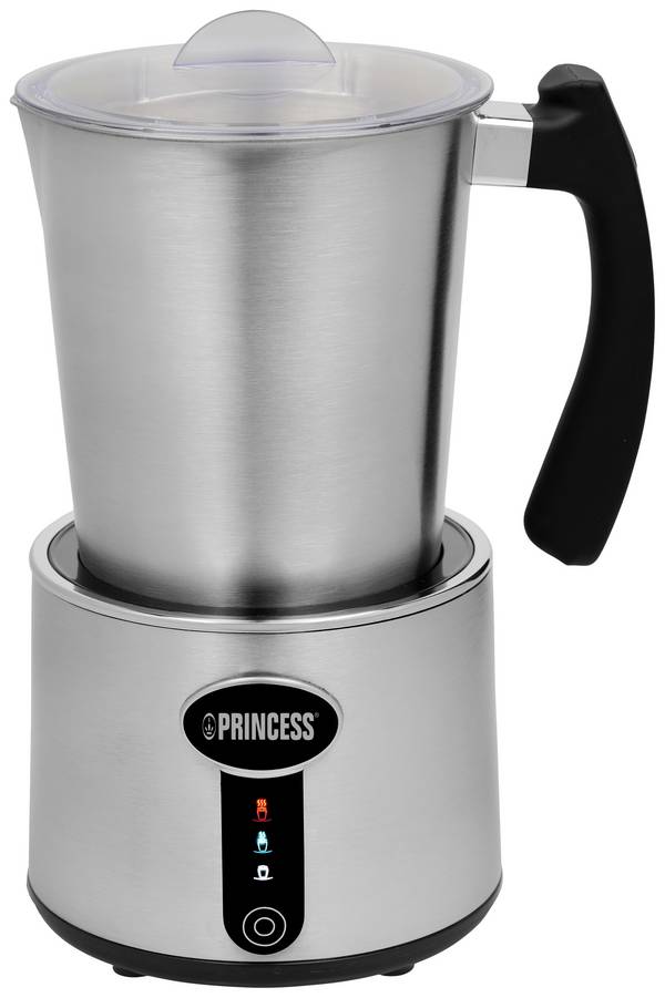 Princess 243005 penič mlieka , strieborná, 650 W, 01.243005.01.001