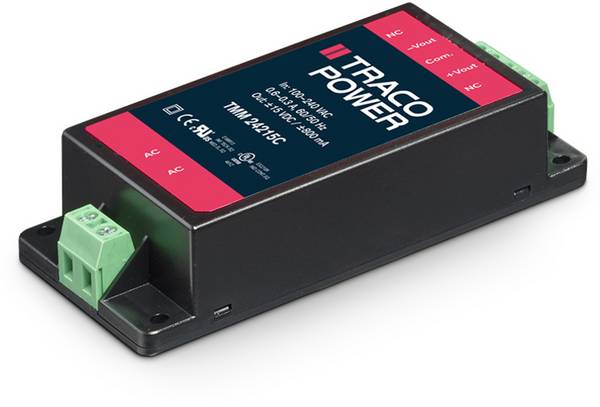 TracoPower TMM 24124C sieťový zdroj AC/DC do DPS 24 V/DC 1.0 A 24 W