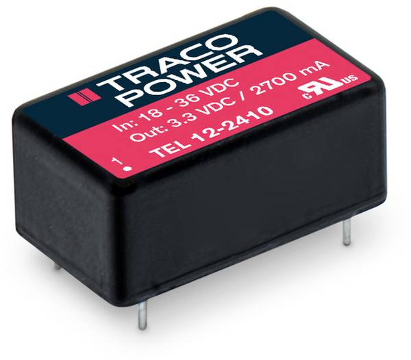 TracoPower TEL 12-4812 DC / DC menič napätia 12 V/DC 1 A 12 W