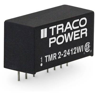 TracoPower DC / DC menič napätia, DPS 48 V/DC 3.3 V/DC 500 mA 2 W Počet výstupov: 1 x