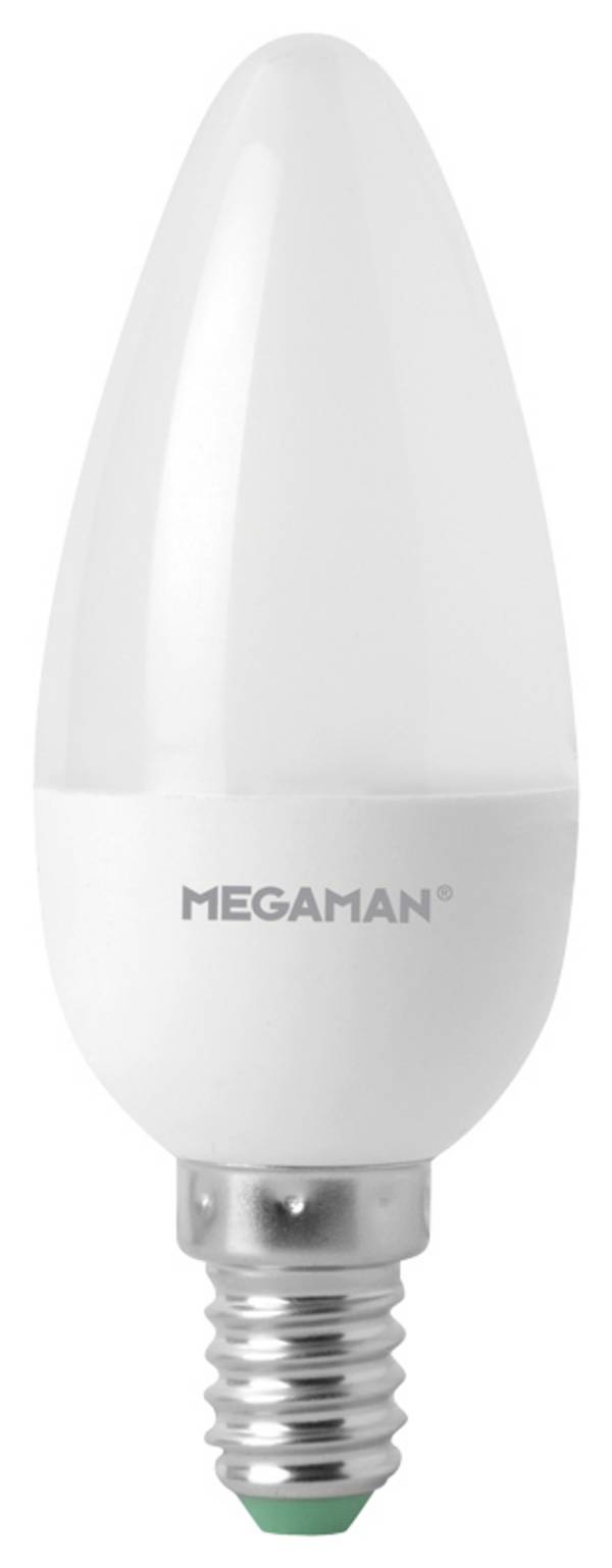 Megaman MM21072 LED  En.trieda 2021 F (A - G) E14 sviečkový tvar 4.9 W = 40 W teplá biela (Ø x v) 35 mm x 100 mm nestmievateľná 1 ks