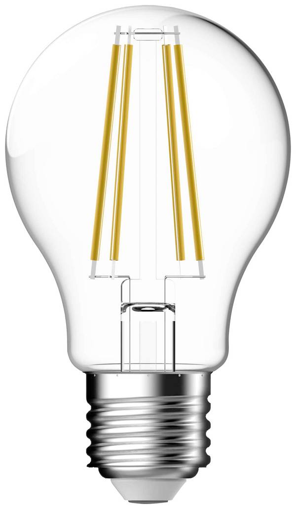Megaman MM21108 LED  En.trieda 2021 F (A - G) E27 klasická žiarovka 8 W = 60 W teplá biela (Ø x v) 60 mm x 104 mm vlákno 1 ks