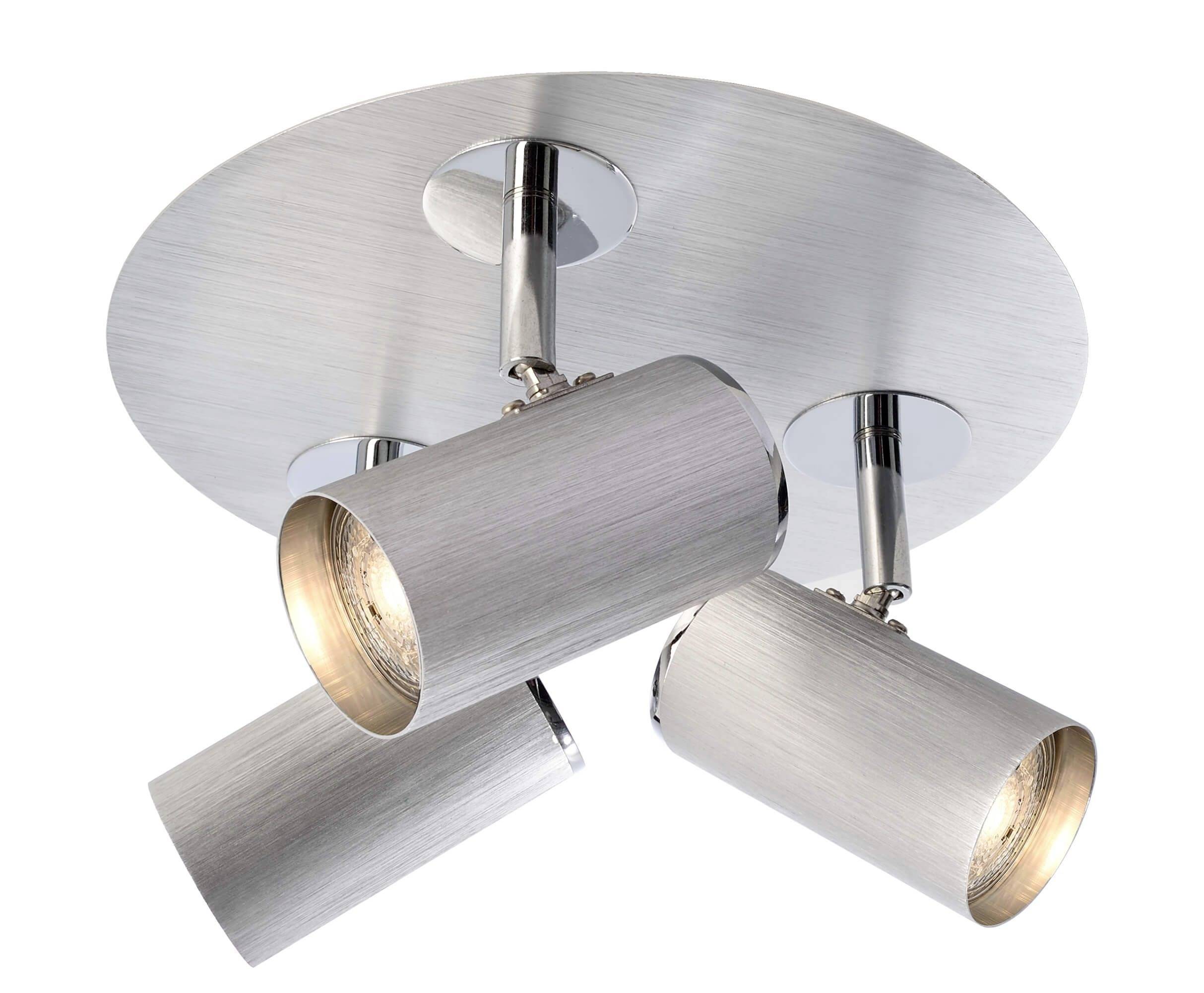 Deko Light Indi III Lampada da incasso a soffitto GU10 50 W Argento