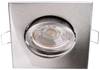 Deko Light Alioth 110030 krúžok pre stropnú montáž LED , halogénová žiarovka GU5.3, MR 16 35 W strieborná