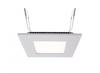 Deko Light 565155 LED Panel Square 8 LED vstavané svetlo En.trieda 2021: G (A - G) LED pevne zabudované LED osvetlenie 7 W Perleťově svetlo šedá (RAL 9022)