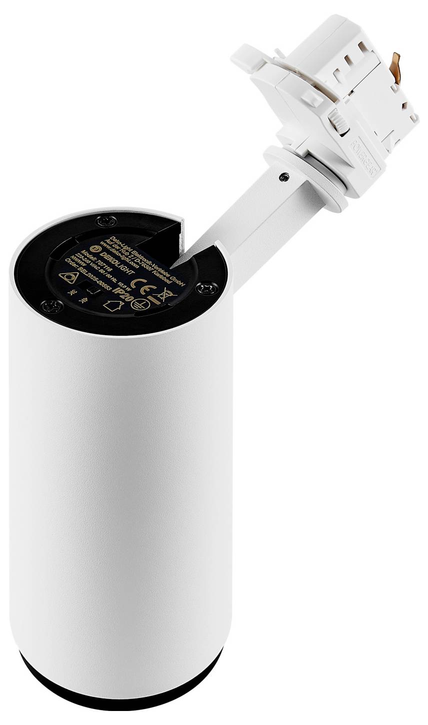Deko Light Lucea 10 svietidlo pre lištové systémy (230 V) 3fázové pevne zabudované LED osvetlenie 10 W LED En.trieda 202-3
