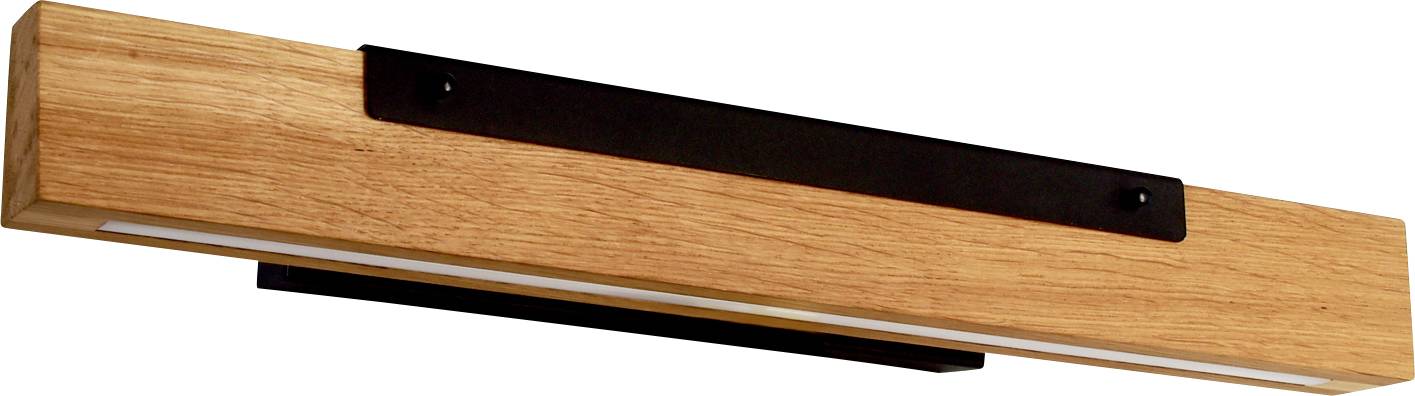 Deko Light MADERA 341248 nástenné svetlo pevne zabudované LED osvetlenie En.trieda 2021: F (A - G) 9 W čierna