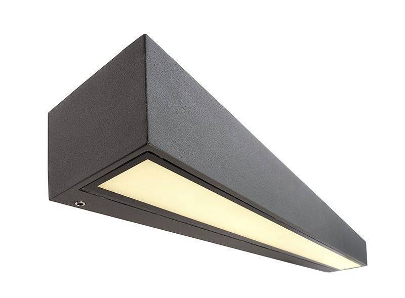 Deko Light Linear II Double Linear II Double Lampada da parete LED a montaggio fisso ERP: G (A - G) 20 W LED (monocolore) Grigio basalto
