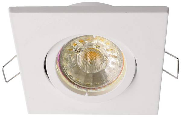 Deko Light Alioth 110029 krúžok pre stropnú montáž LED , halogénová žiarovka GU5.3, MR 16  35 W Signálna biela (RAL 9003)